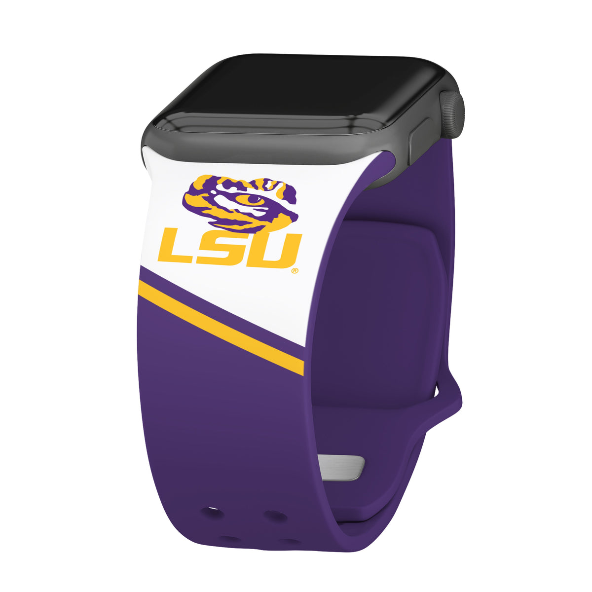 LSU Tigers HD Apple Watch Band