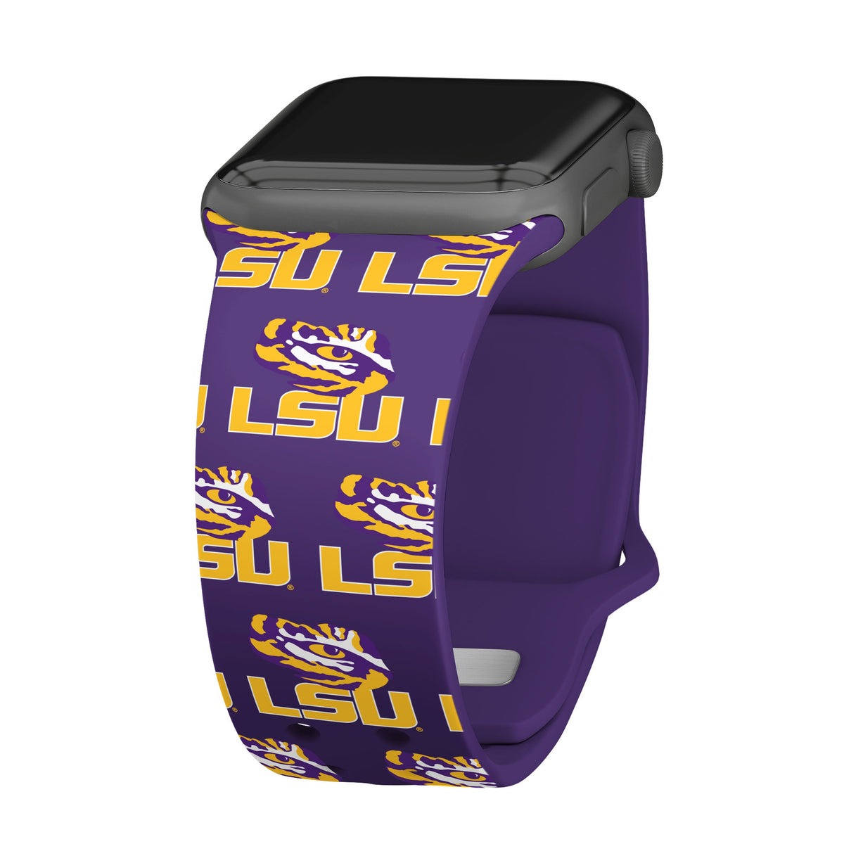 LSU Tigers HD Apple Watch Band