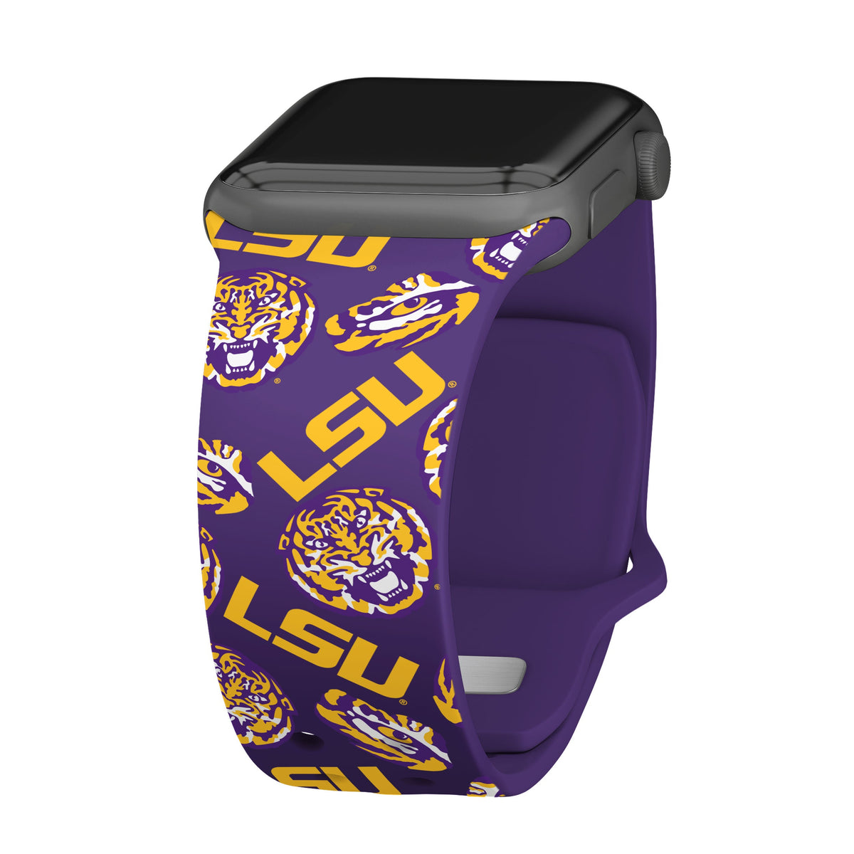 LSU Tigers HD Apple Watch Band