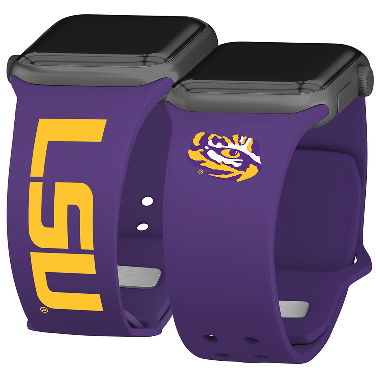 LSU Tigers HD Apple Watch Band