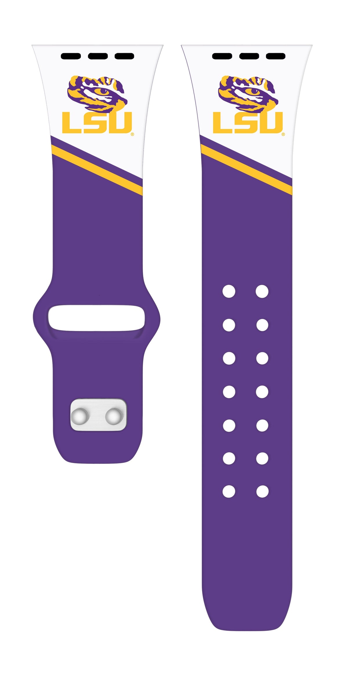 LSU Tigers HD Apple Watch Band