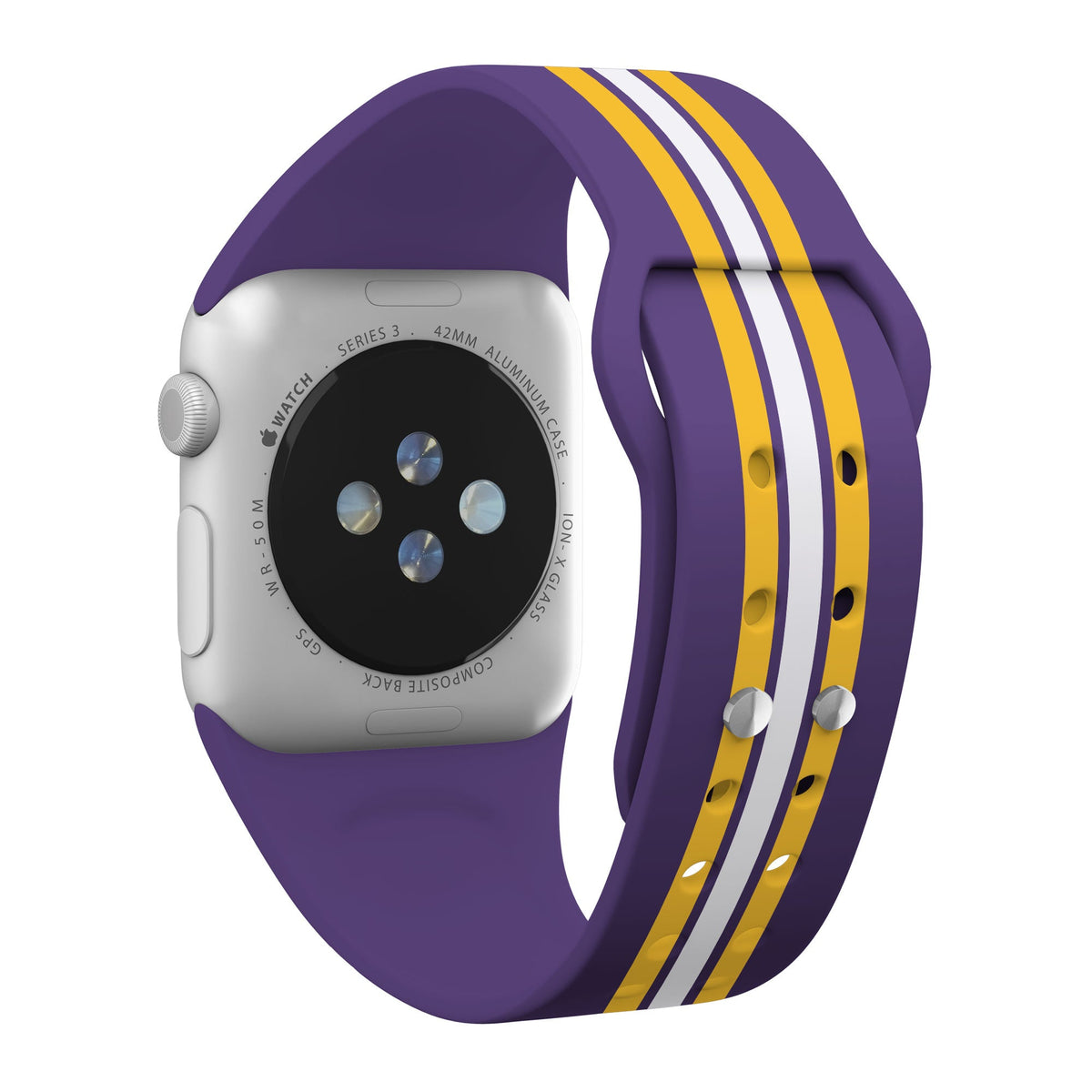 LSU Tigers HD Apple Watch Band