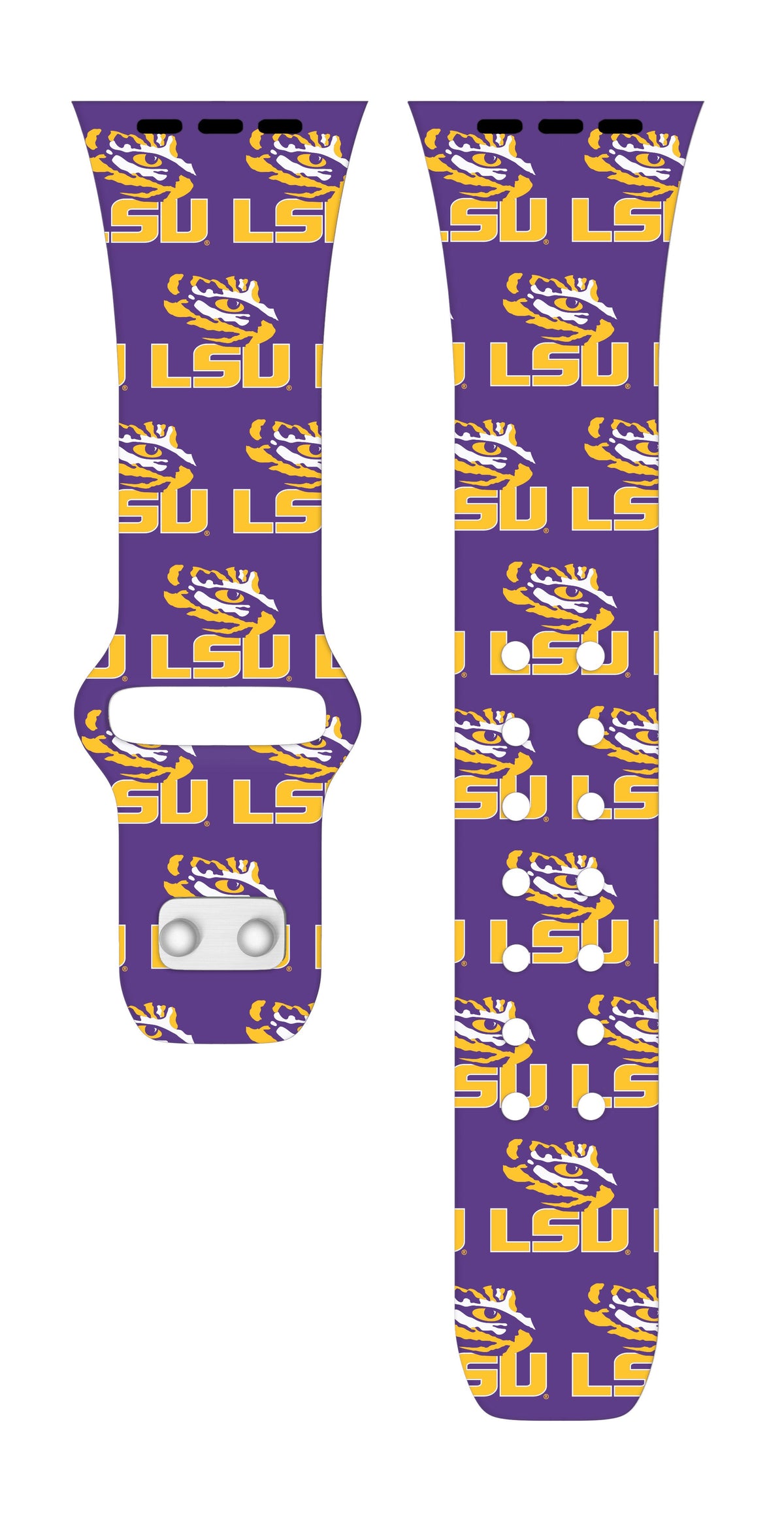 LSU Tigers HD Apple Watch Band