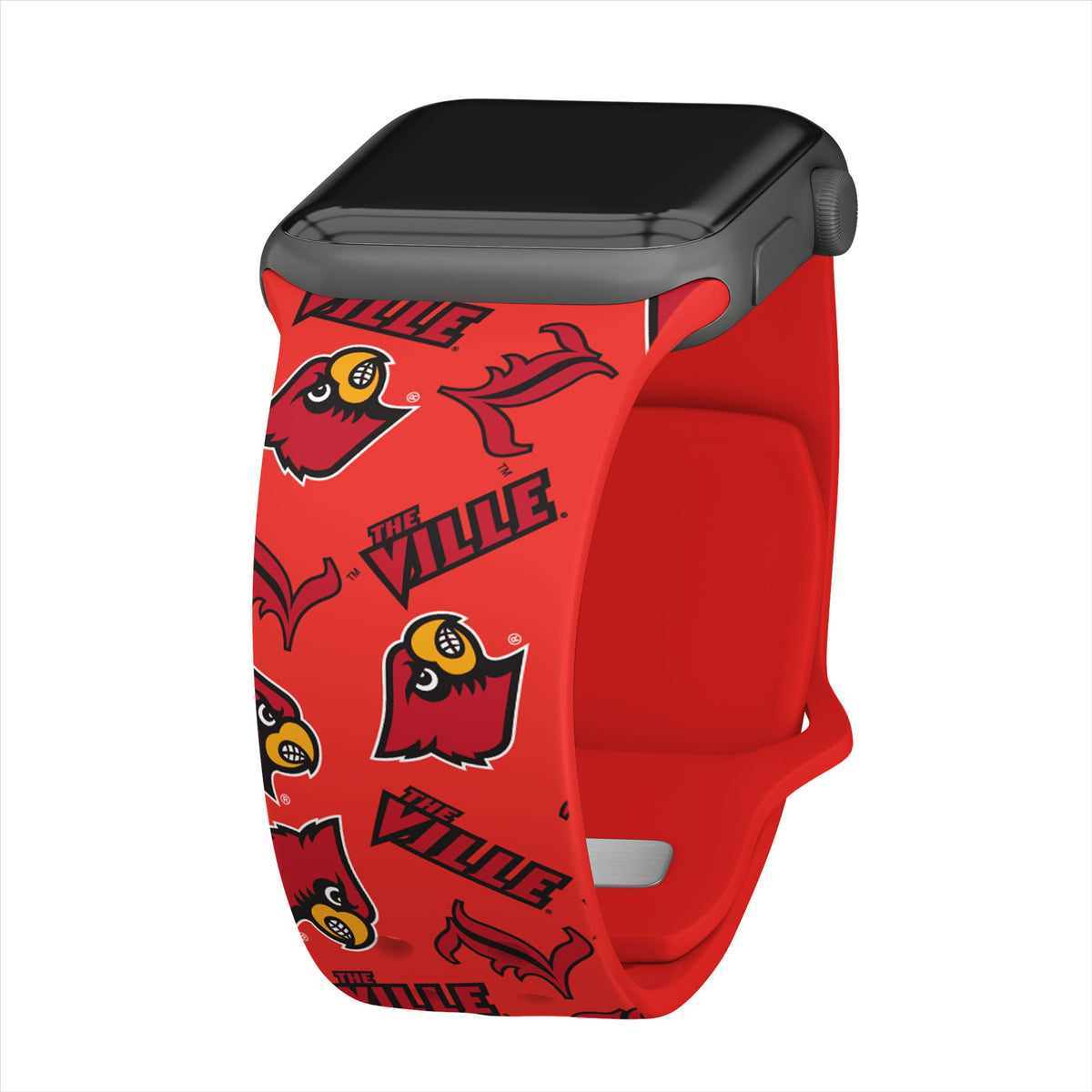 Louisville Cardinals HD Apple Watch Band