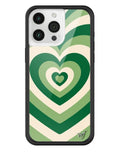 Latte Love | Matcha iPhone Case - Arleathercraft iPhone 15 Pro Max