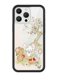 Mice Friends iPhone Case - Arleathercraft iPhone 16 Pro Max