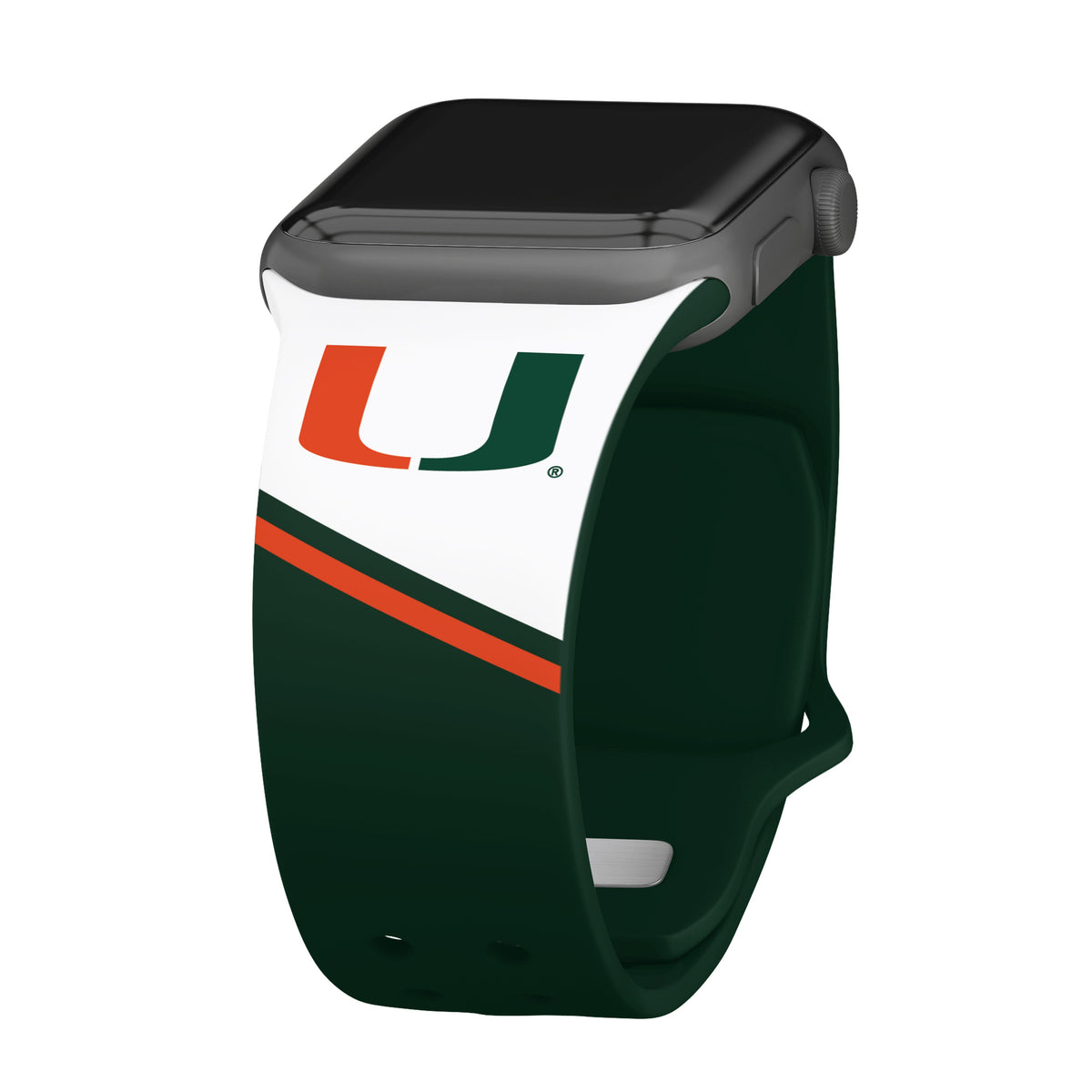Miami Hurricanes HD Apple Watch Band