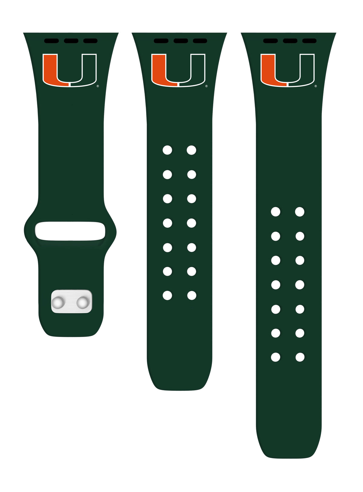 Miami Hurricanes Apple Watch Band