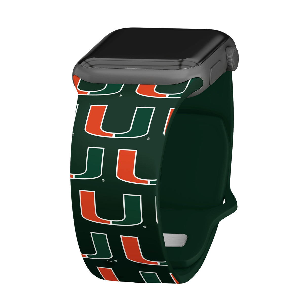 Miami Hurricanes HD Apple Watch Band