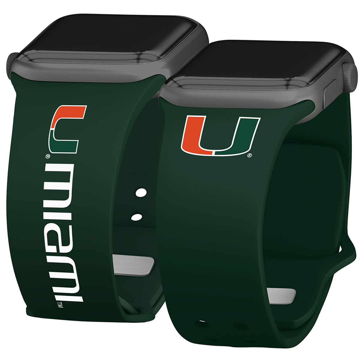 Miami Hurricanes HD Apple Watch Band