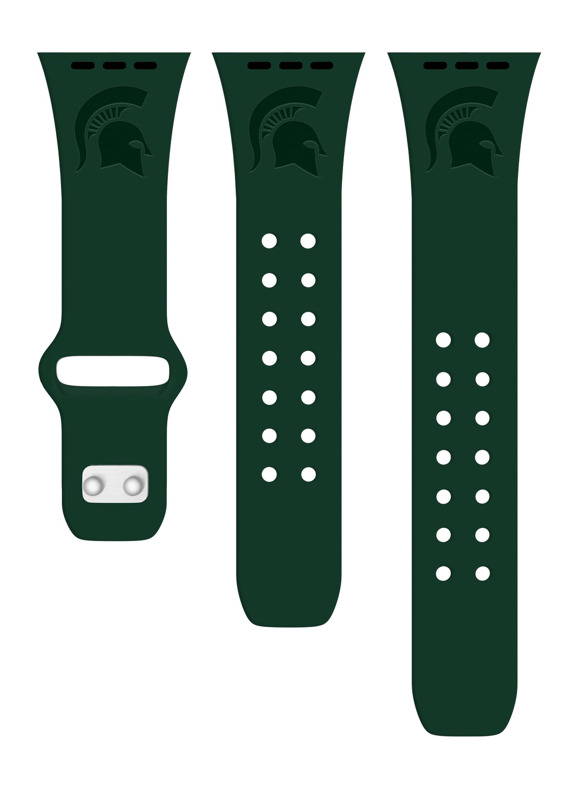 Michigan State Spartans Engraved Apple Watch Band