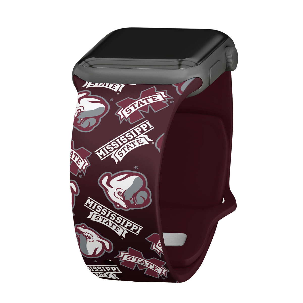 Mississippi State Bulldogs HD Apple Watch Band