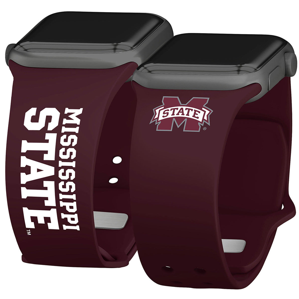 Mississippi State Bulldogs HD Apple Watch Band