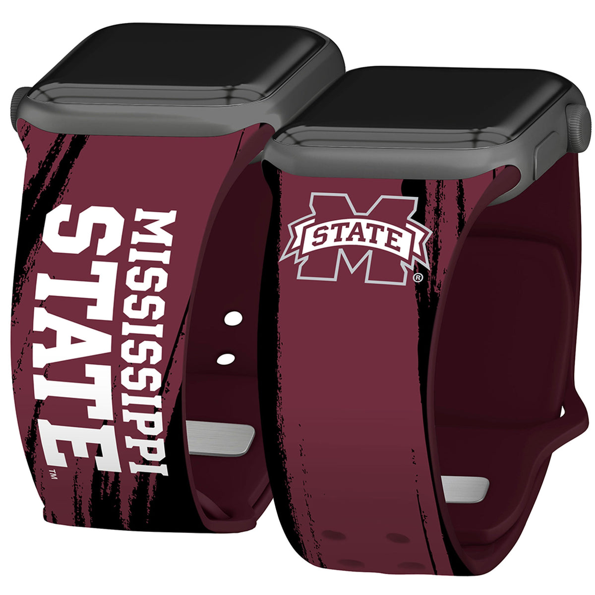 Mississippi State Bulldogs HD Apple Watch Band