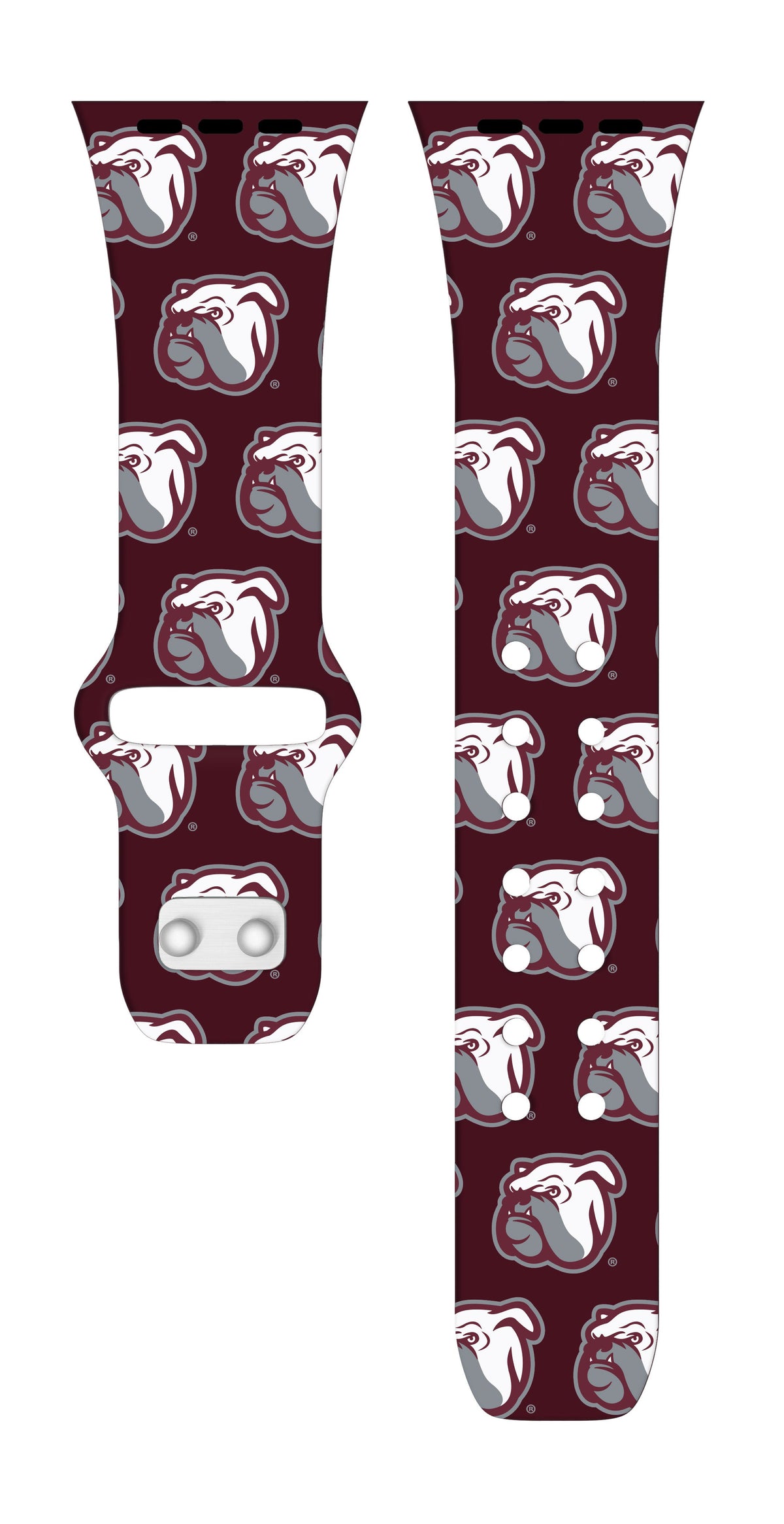 Mississippi State Bulldogs HD Apple Watch Band