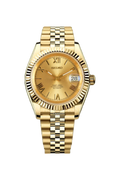 Mod Datejust Gold Roman