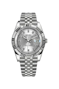 Mod Datejust Silver Diamond