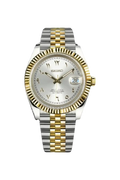 Mod Datejust Two-Tone Gold Arabic