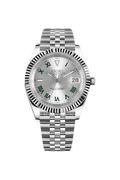 Mod Datejust Wimbledon Silver