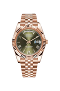 Mod Day-Date Rose Gold Green