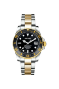 Mod Submariner Two-Tone Gold Black