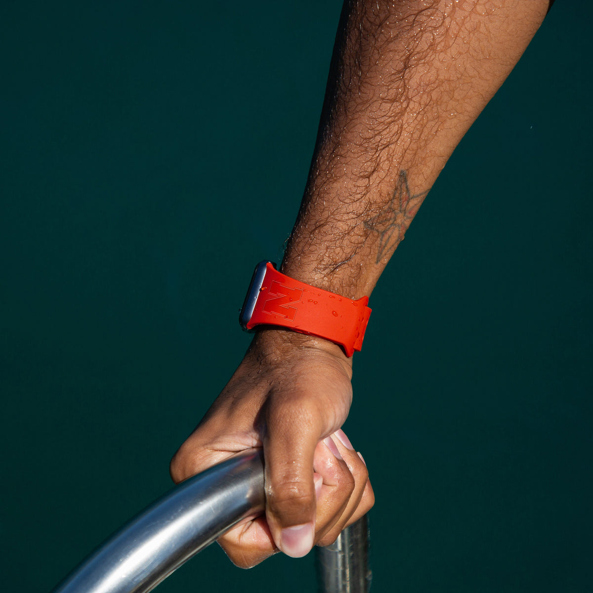 Nebraska Huskers Engraved Apple Watch Band