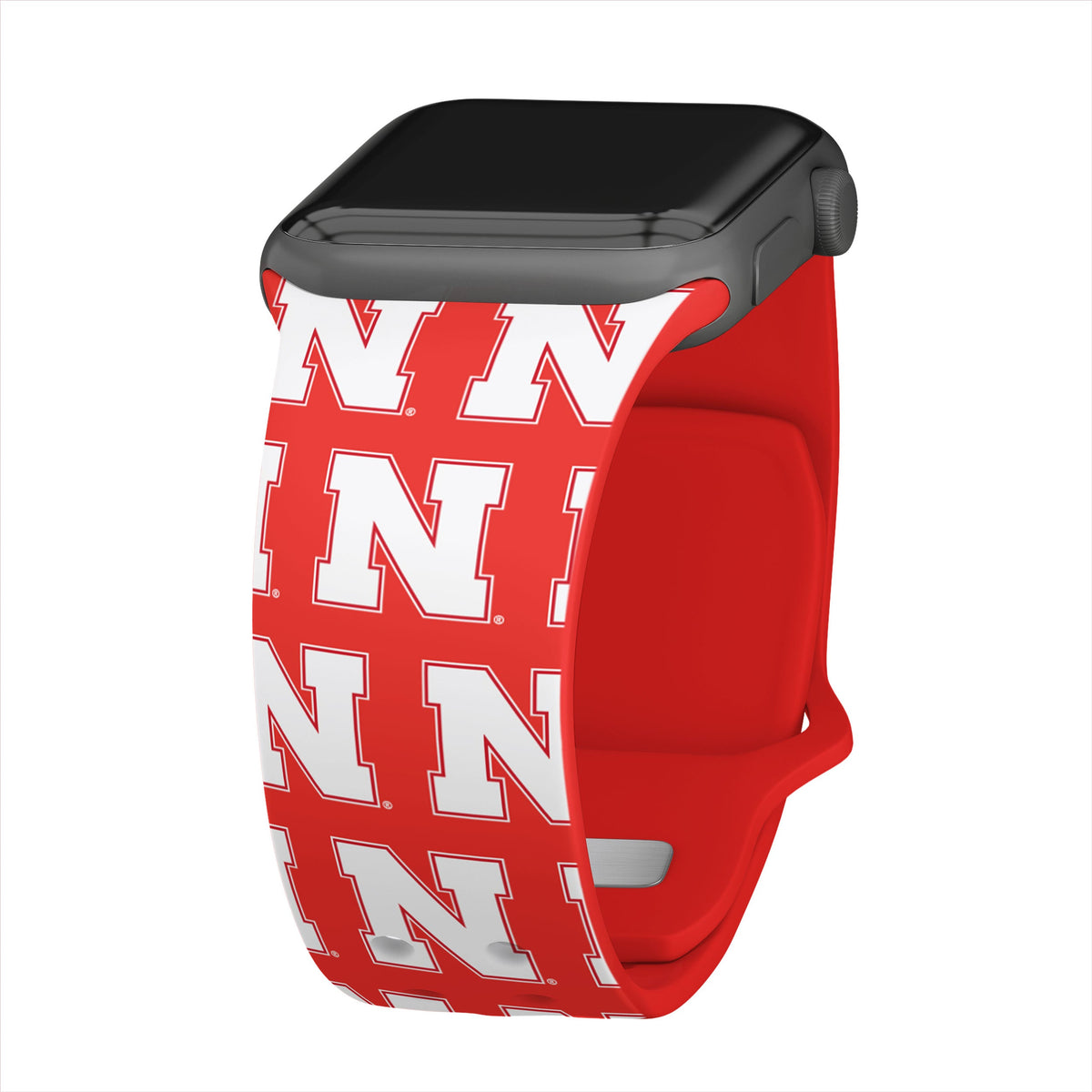 Nebraska Huskers HD Apple Watch Band