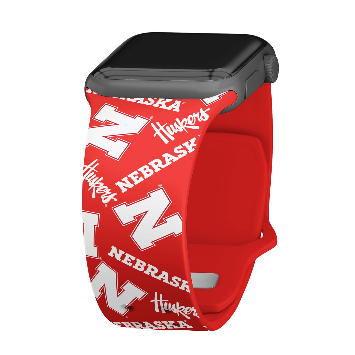 Nebraska Huskers HD Apple Watch Band
