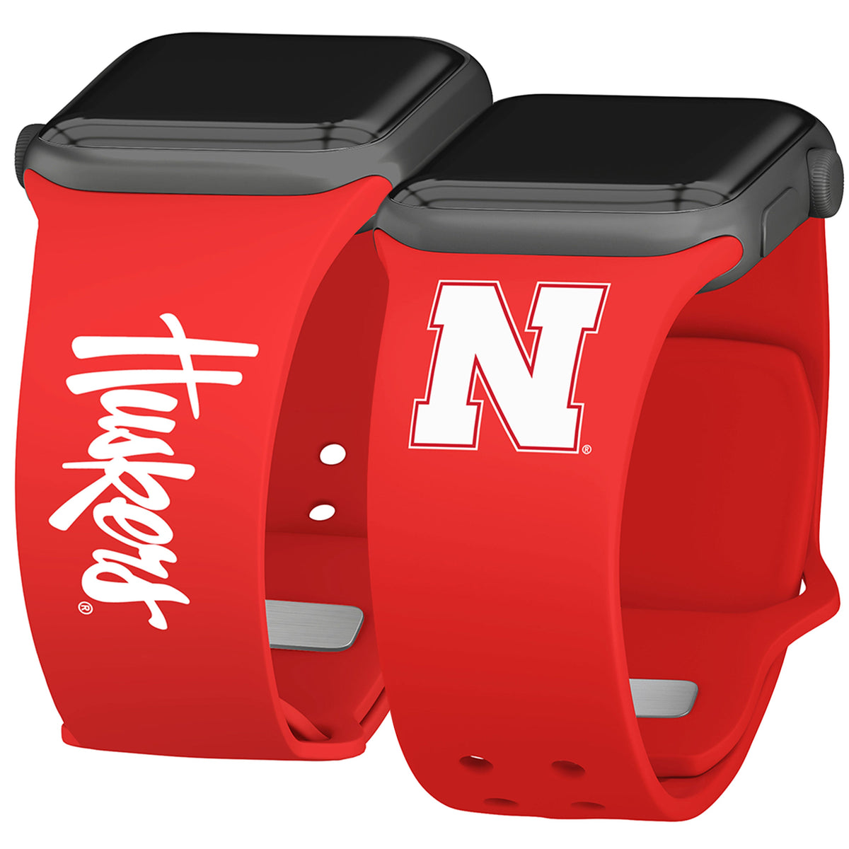 Nebraska Huskers HD Apple Watch Band