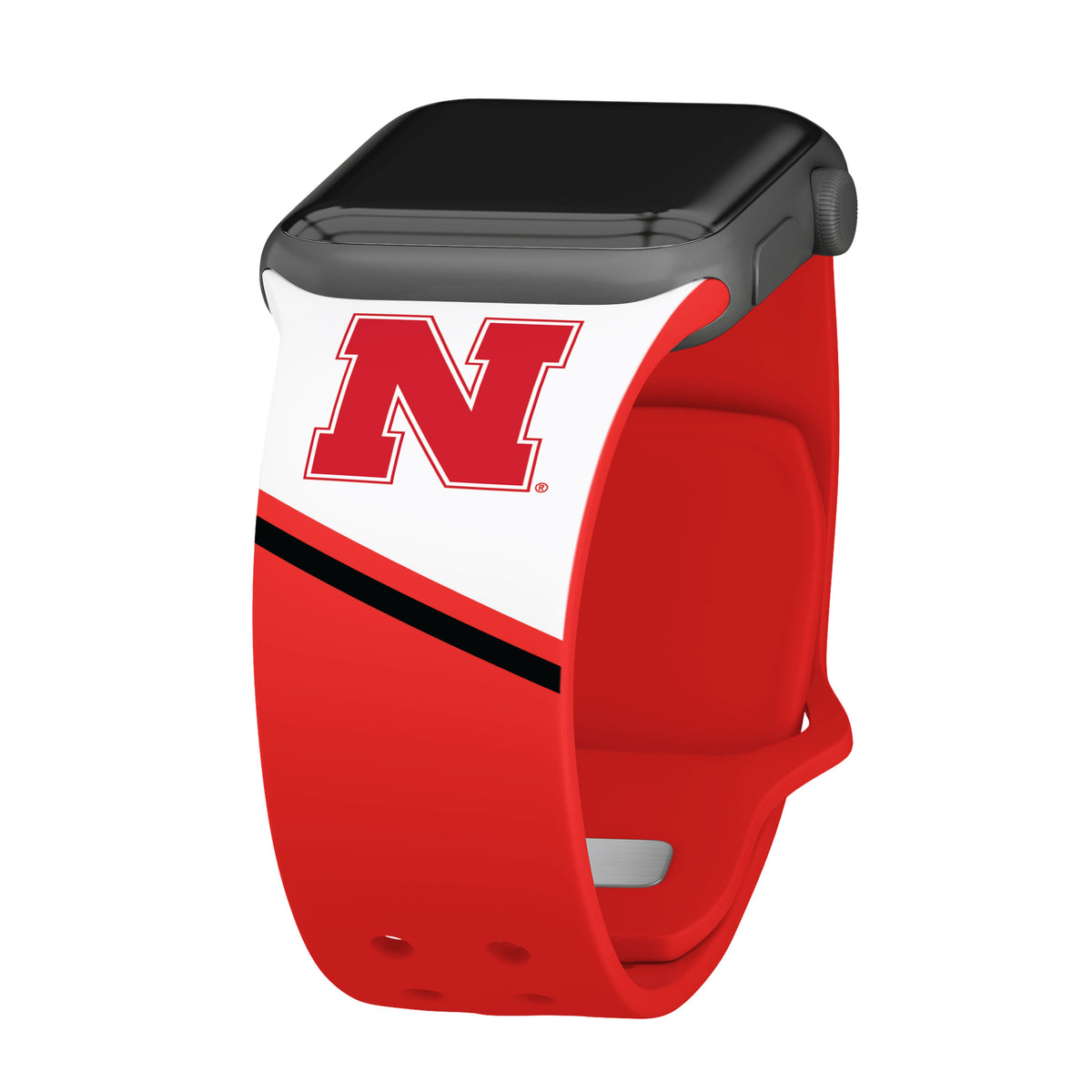 Nebraska Huskers HD Apple Watch Band