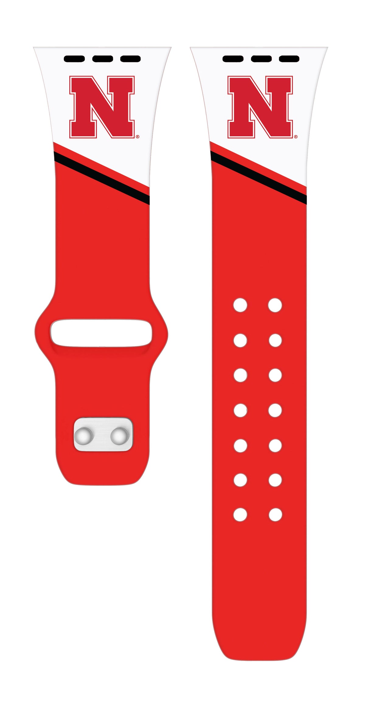 Nebraska Huskers HD Apple Watch Band