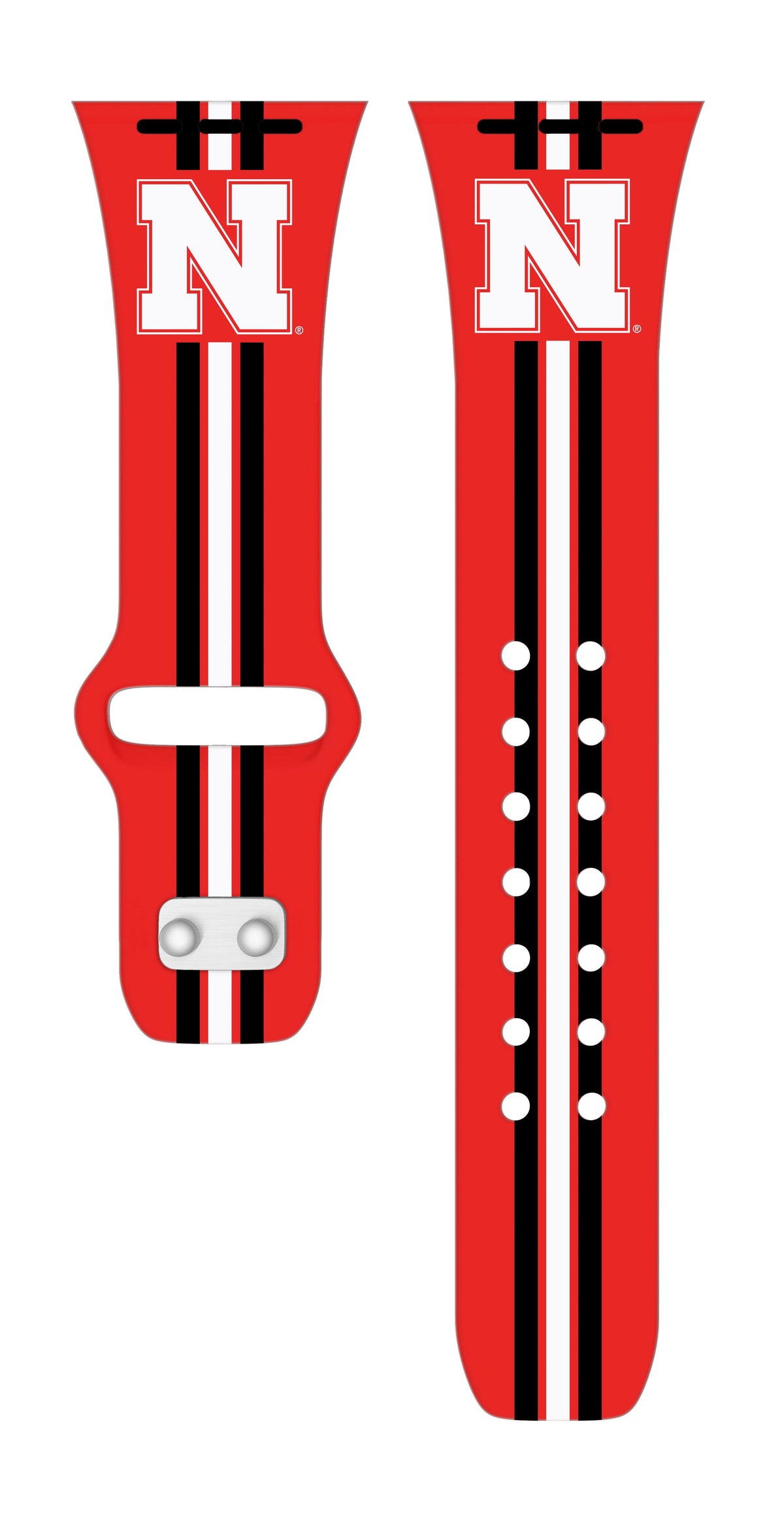 Nebraska Huskers HD Apple Watch Band