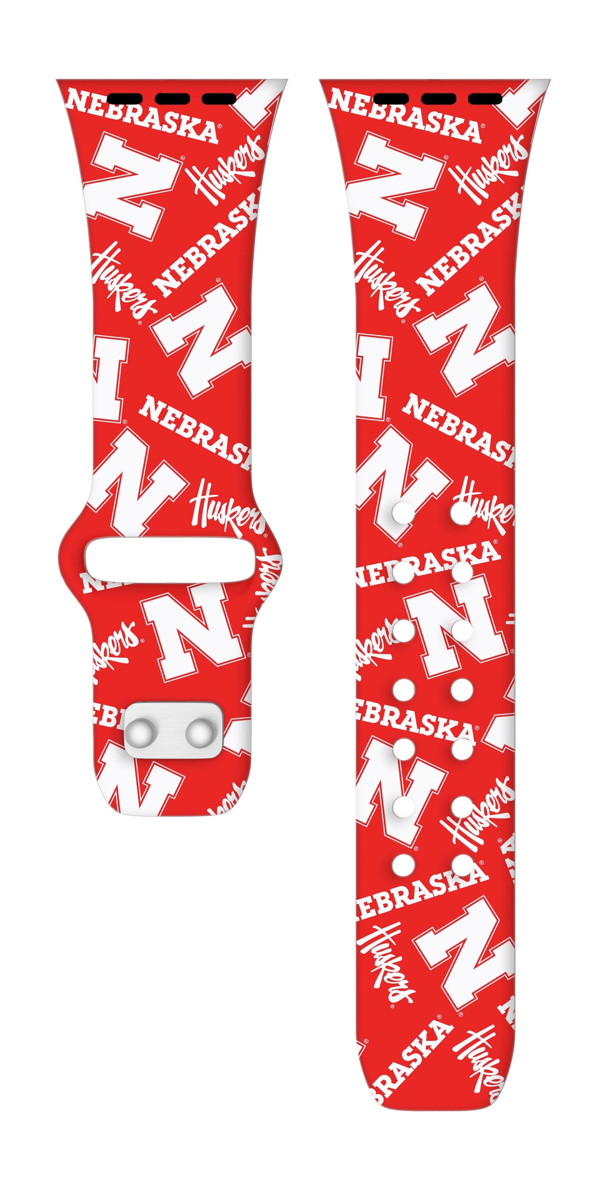 Nebraska Huskers HD Apple Watch Band