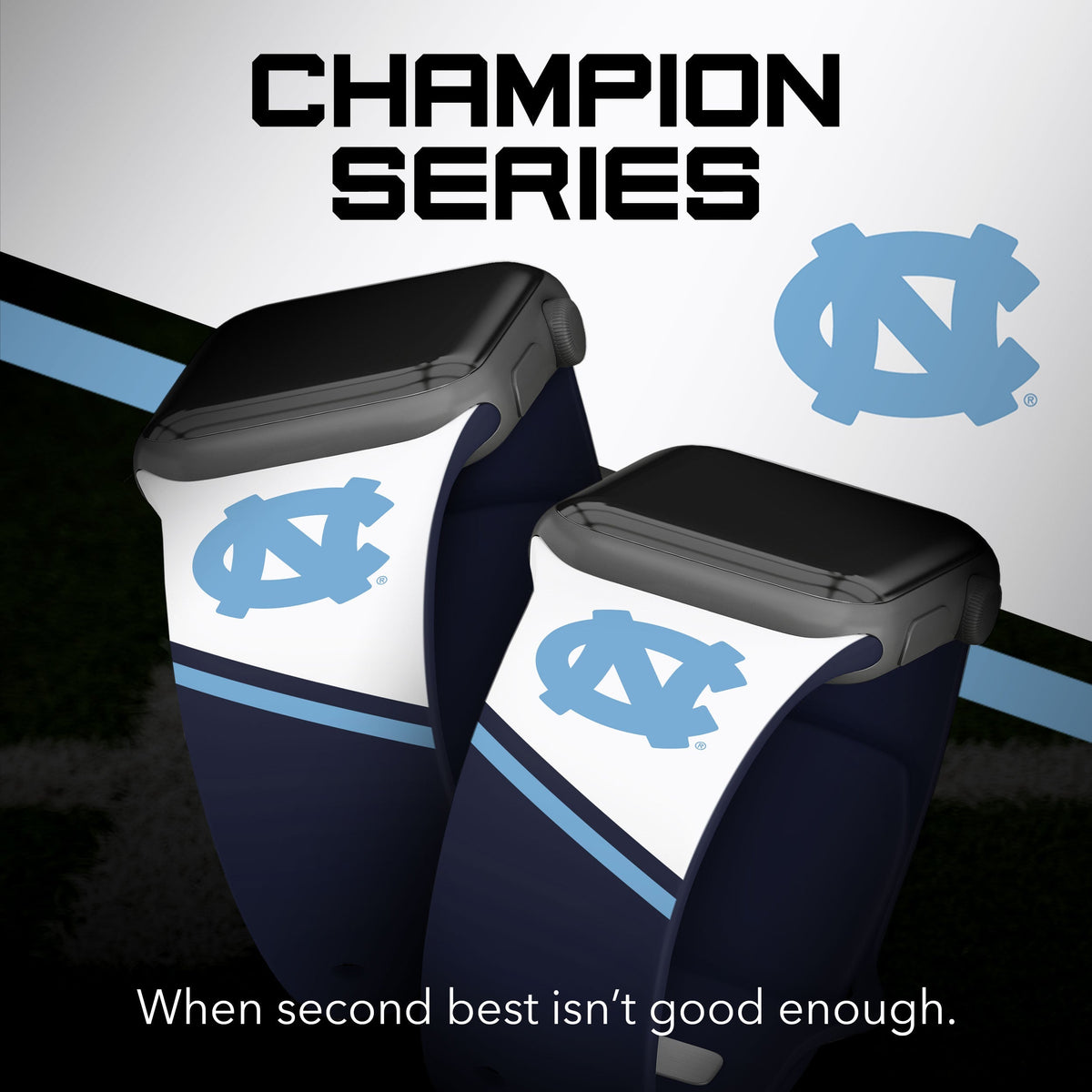 North Carolina Tar Heels HD Apple Watch Band