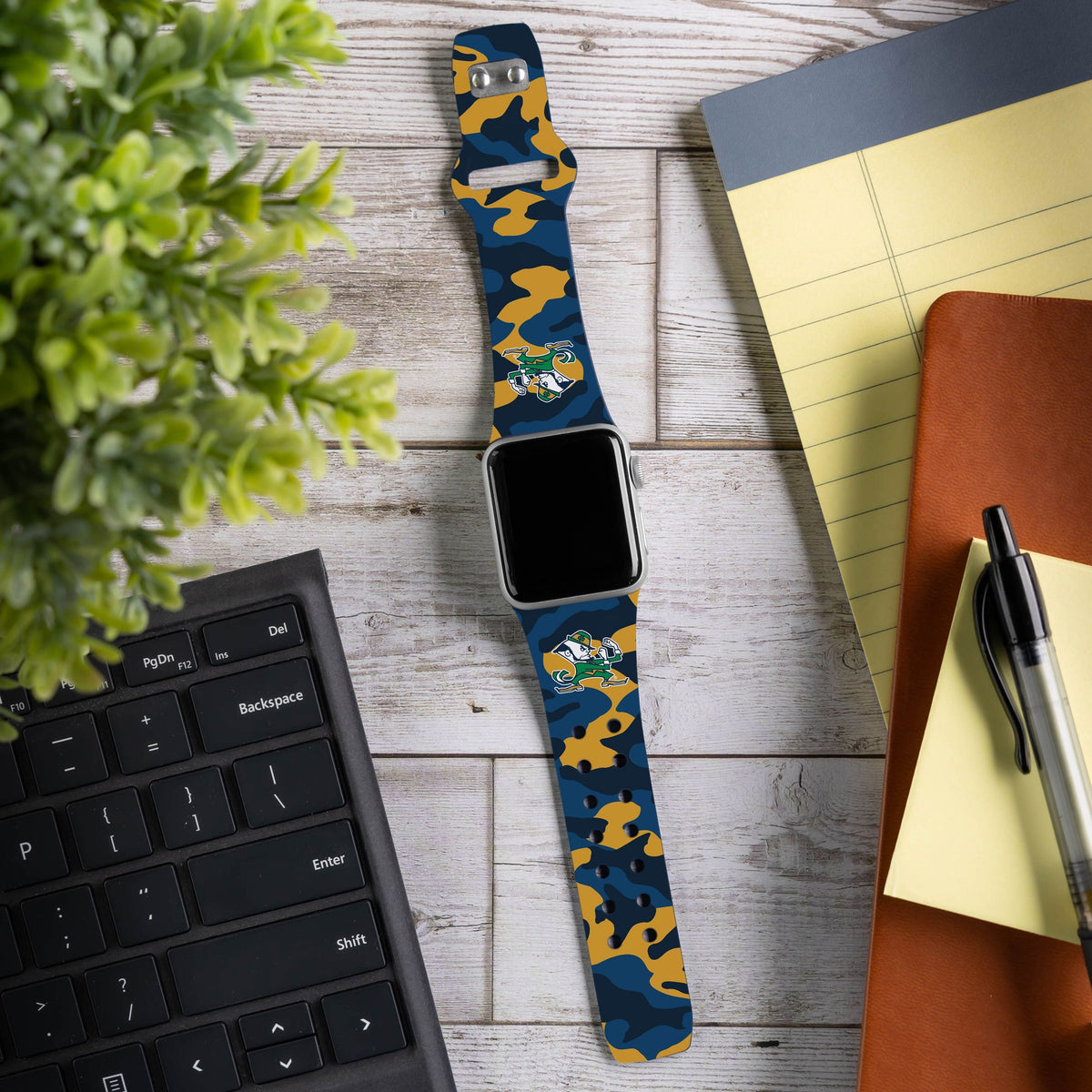 Notre Dame Fighting Irish HD Apple Watch Band