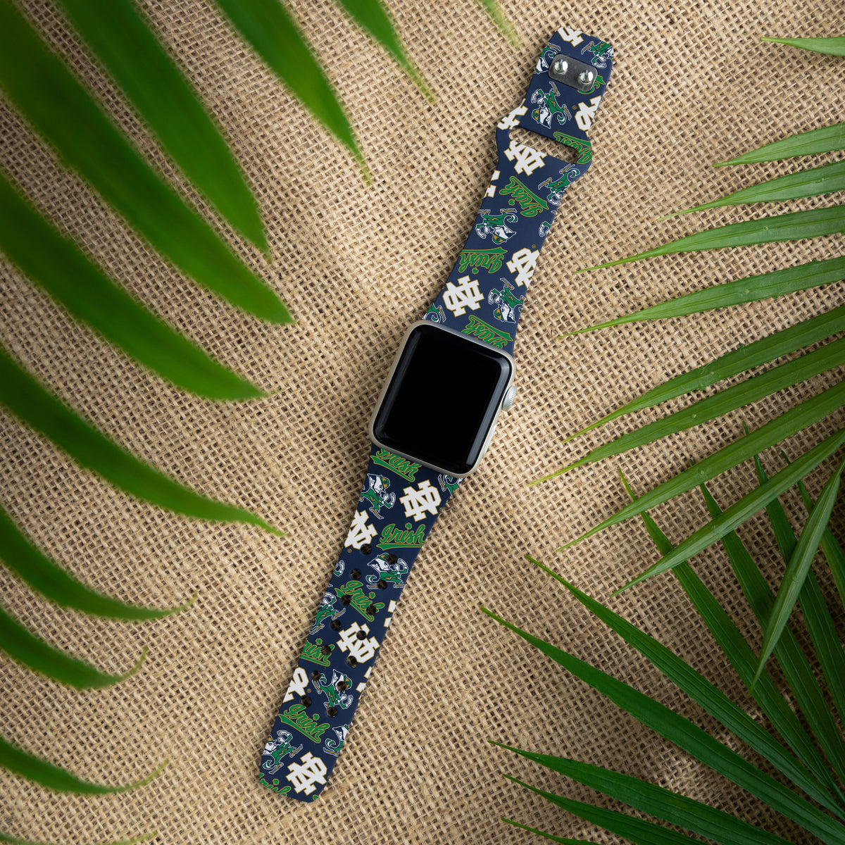 Notre Dame Fighting Irish HD Apple Watch Band