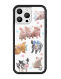 Little Piggies iPhone Case - Arleathercraft iPhone 16 Pro Max