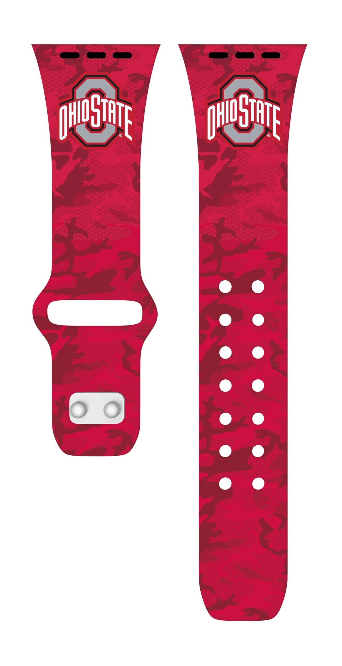 Ohio State Buckeyes HD Apple Watch Band