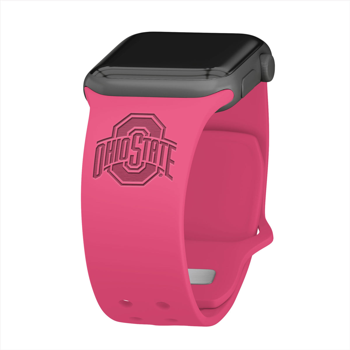 Ohio State Buckeyes Engraved Apple Watch Band