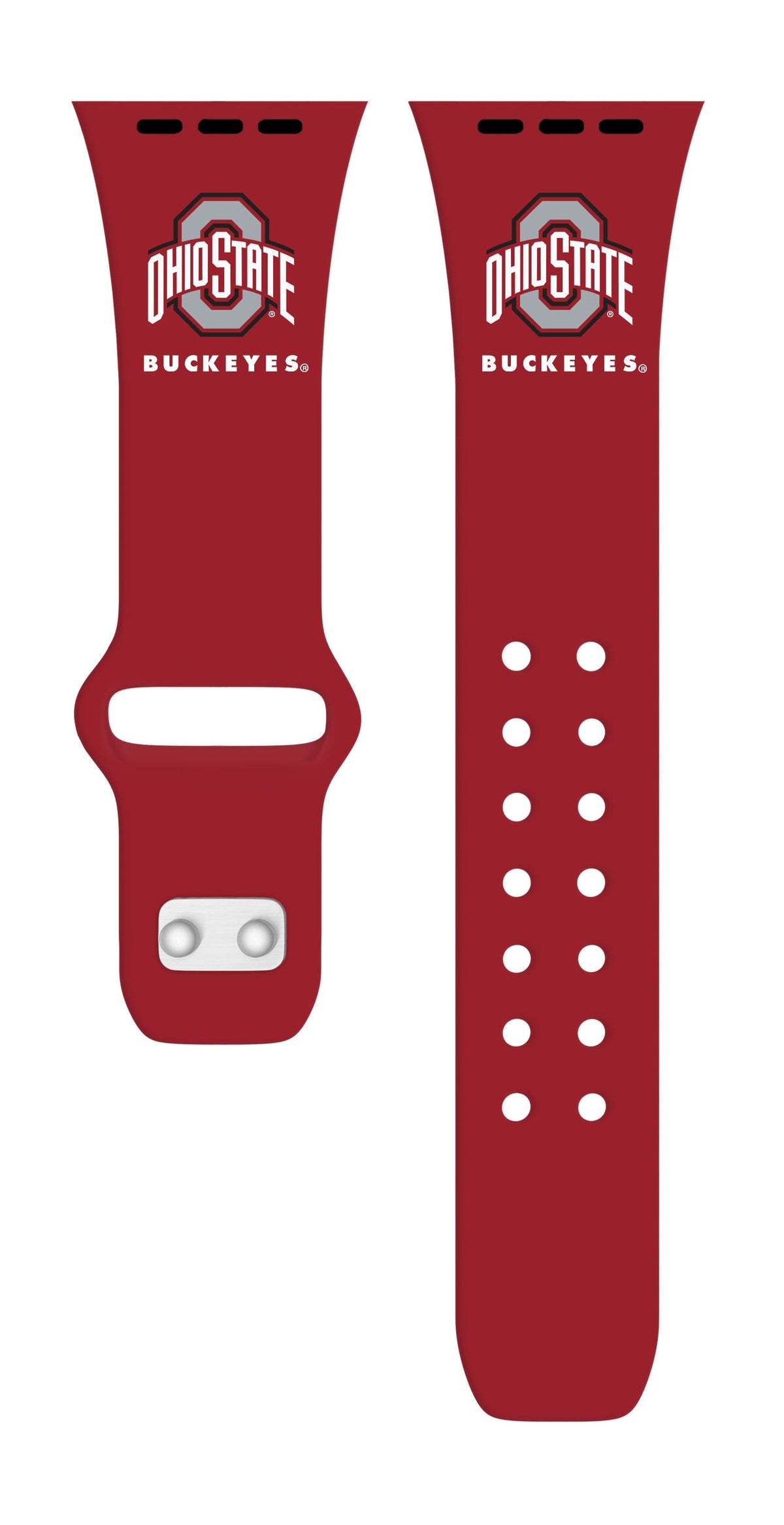 Ohio State Buckeyes HD Apple Watch Band