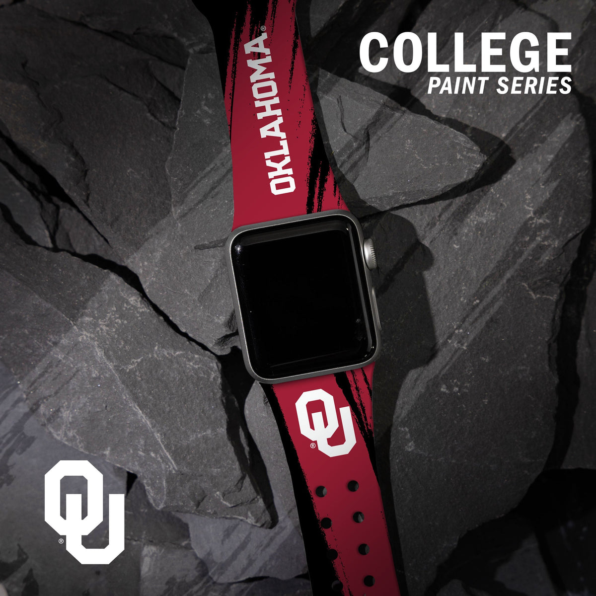 Oklahoma Sooners HD Apple Watch Band