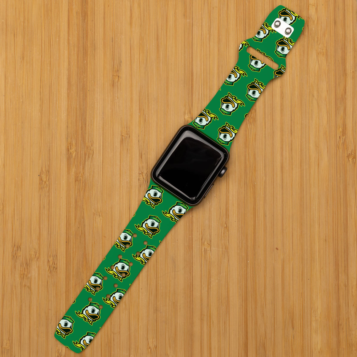 Oregon Ducks HD Apple Watch Band
