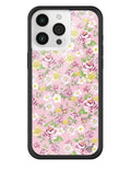 Daisy Lynn Floral iPhone Case - Arleathercraft iPhone 15 Pro Max