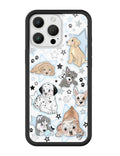 Puppy Party iPhone Case - Arleathercraft iPhone 16 Pro Max