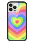 Latte Love | Rainbow iPhone Case - Arleathercraft iPhone 13 Pro Max