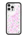 Ribbons and Rosettes iPhone Case - Arleathercraft iPhone 16 Pro Max