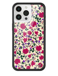 Rose Romance iPhone Case - Arleathercraft iPhone 15 Pro Max
