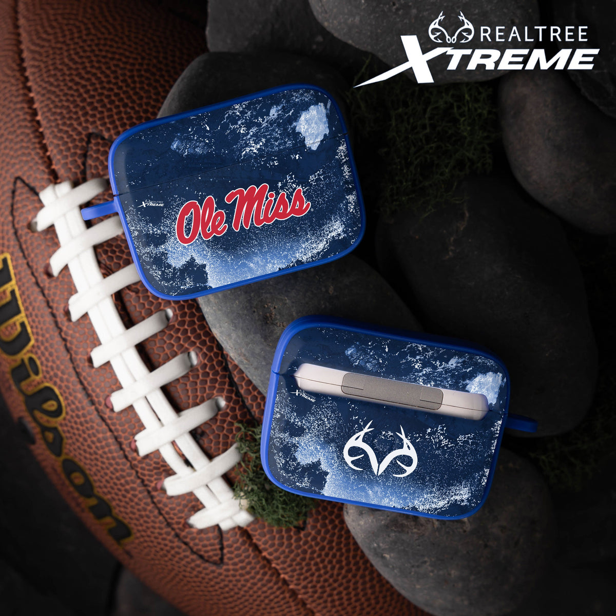 Mississippi Ole Miss Realtree HDX Apple AirPods Pro Case Cover