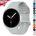 Silicone Strap for Samsung Galaxy Watch 8 40mm 44mm 8Classic 46mm Sport Wristband Bracelet for Galaxy Watch 8 Replacement Band