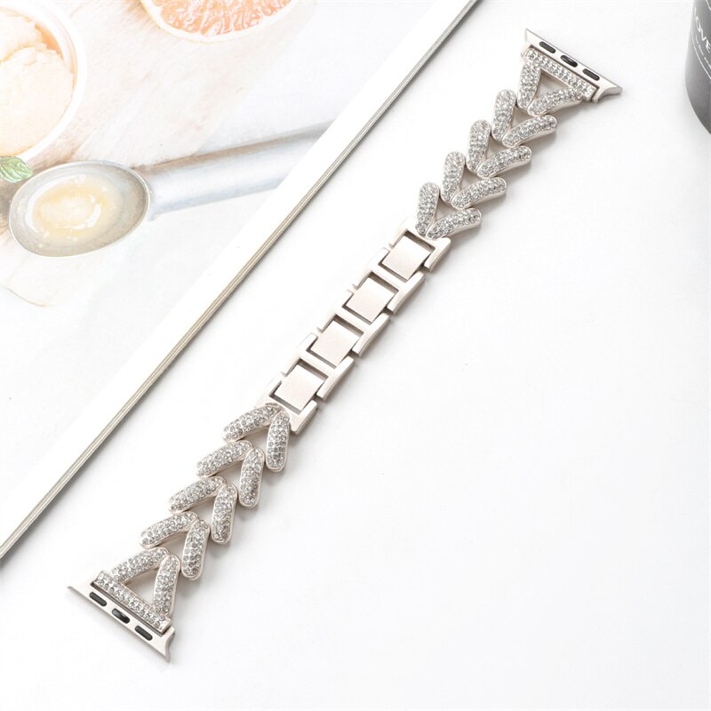Apple Watch Steel Luxury Chain Strap